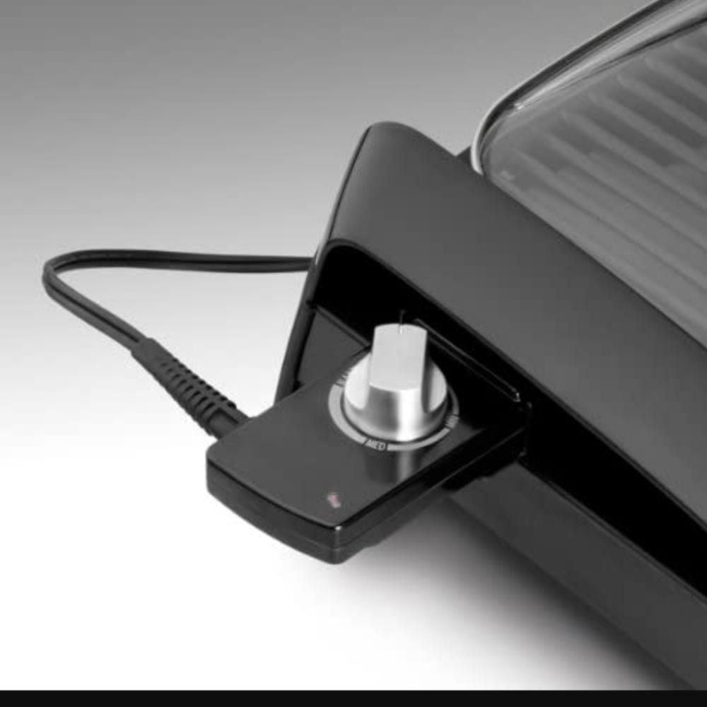 De'Longhi Esclusivo 1500W Indoor Grill with Glass Lid BG35 Black - Picture 3 of 7